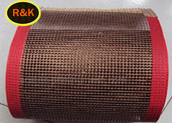 Séchage de haute résistance de rétrécissement de tissu de ventilation de bandes de conveyeur de PTFE bon