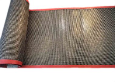 La nourriture séchant 8*8mm PTFE a enduit la fibre de verre Mesh Conveyor Belt