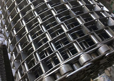 Le CE SUS304/GV flexible de bande de conveyeur de fil plat d'industrie pharmaceutique a passé
