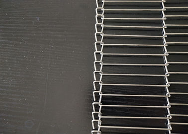 Ceinture plate de fil de câble de bord simple de boucle, corrosion de bandes de conveyeur de grillage anti