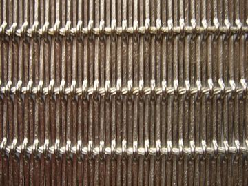 SS316L se développent en spirales la ceinture de maille, grillage en spirale équilibré pour la décoration d'hôtel