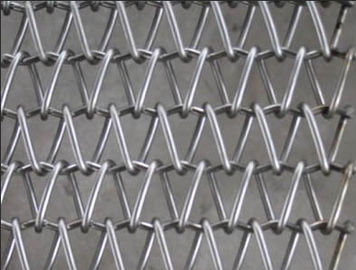 Donnez les écrous et l'acier inoxydable lourd Mesh Belt, métal Mesh Conveyor Belt de biscuits