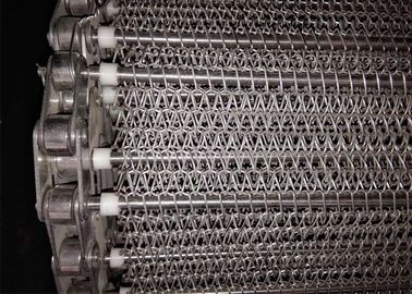 Cuisez la ceinture à la vapeur de maille de spirale d'acier inoxydable du four 304 de cuisson de pain
