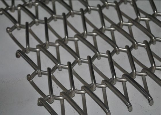 Ceinture équilibrée en bois de grillage de convoyeur d'acier inoxydable du séchage 304