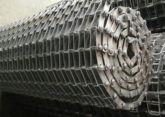 304 / La catégorie de Mesh Belt Conveyor Belt Food de fil plat de 316 solides solubles peut transporter la nourriture