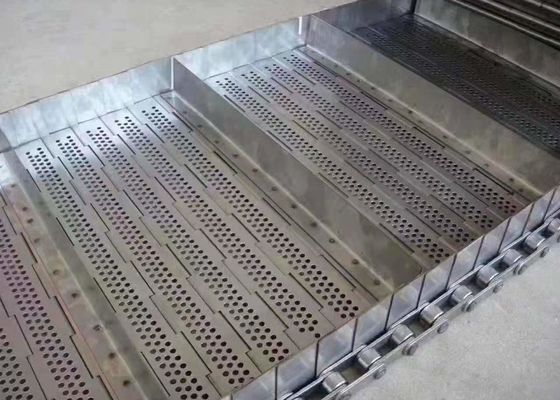 304 /316 / appui de bande de conveyeur de maille de chaîne de l'acier inoxydable 316L adapté aux besoins du client
