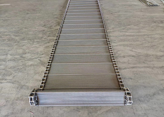 Fruit de catégorie comestible séchant la chaîne Mesh Conveyor Belt de l'acier inoxydable 304
