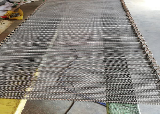 Légumes lavant et séchant la chaîne Mesh Conveyor Belt de l'acier inoxydable 304