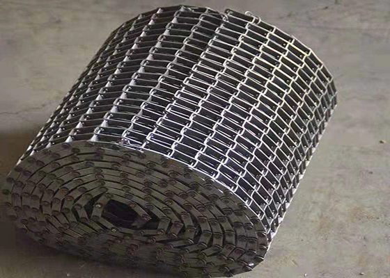 Fil Mesh Belt de produit plat d'acier au carbone de longue durée de Transportaion de charge lourde