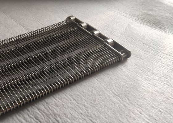 Spirale Mesh Belt de charge lourde du convoyeur 76.2mm