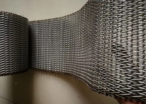 Bon tissu Oven Balanced Weave Conveyor Belts de tissu en métal de perméabilité à l'air