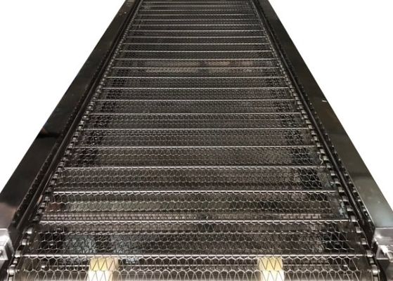 Propres et faciles faciles installent la bande de conveyeur perforée de maillon de chaîne