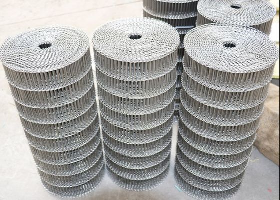 Sucrerie fabriquant l'acier inoxydable Flex Conveyor Belt plat