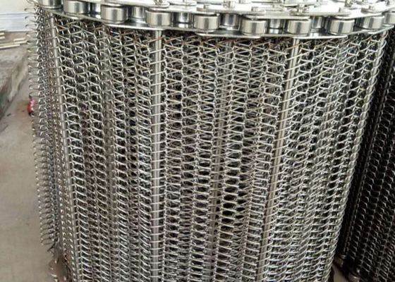 Spirale de tri végétale Mesh Belt de l'acier inoxydable 316l