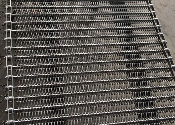 Fried Food Oven 2 millimètres d'épaisseur d'acier inoxydable de ceinturer de chaîne de convoyeur