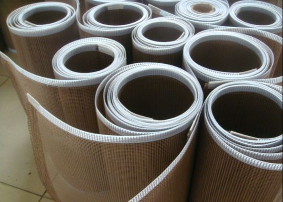 Bandes de conveyeur de traitement UV de téflon de machine, 1x1 FDA Ptfe Mesh Belt