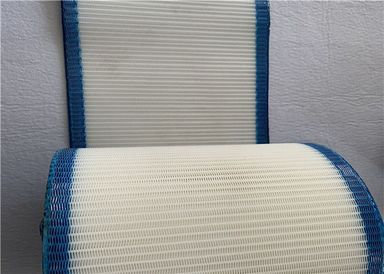Papier blanc et bleu de Mesh Belt For Drying Packing de polyester de monofilament