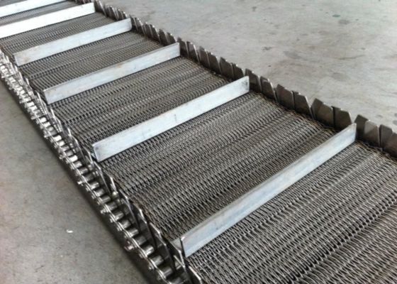 De séchage et vidangeant 201 le diamètre à chaînes de Mesh Conveyor Belt 3mm