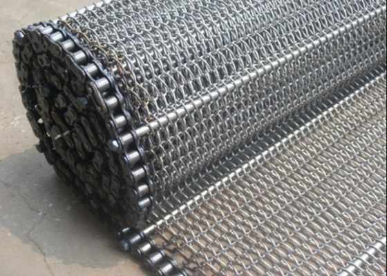 Acier inoxydable de Mesh Conveyor Belt 316 résistants à hautes températures de chaîne