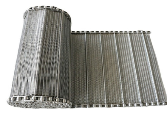 Spirale de refroidissement flexible Mesh Belt du dispositif Sus304