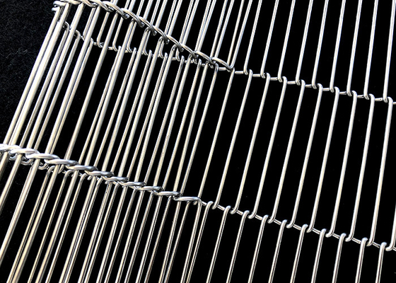 Faire frire inoxydable de Mesh Conveyor Belt Baking And de la chaîne 316 d'échelle en métal