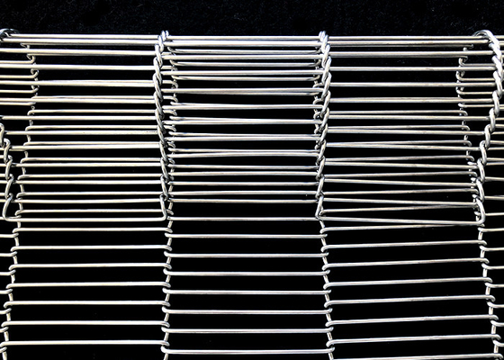 Convoyeur de machine de Mesh Belt For Sugar Coating de fil plat de solides solubles 304