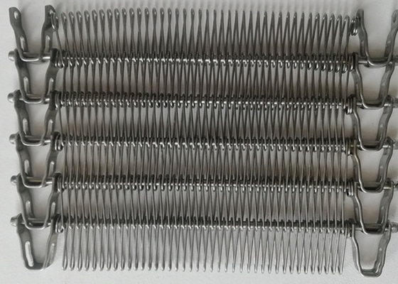 Lancement en spirale Sus304 de la ceinture 19.05mm d'industrie de la viande