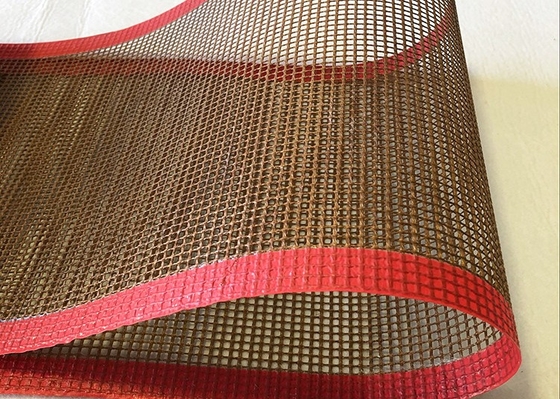 Résistance chimique rotatoire des bandes de conveyeur de téflon de machine impression 4x4mm