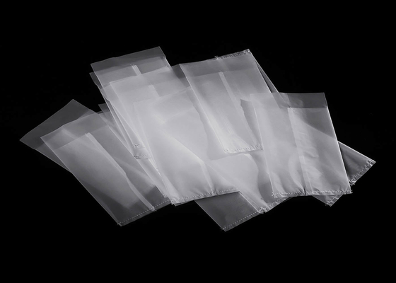 Tissus simples en maille de nylon 100% sacs de thé 25 microns soudage par ultrasons