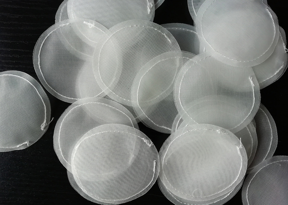 Produit alimentaire de qualité 100% Nylon Matériau simple tissé Sac de filtre en nylon blanc 90/120/160/190 microns Ou sur mesure