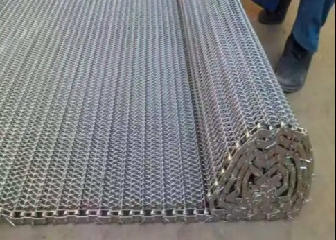 Usine de nourriture de Mesh Belt Stainless Steel For de spirale de catégorie comestible