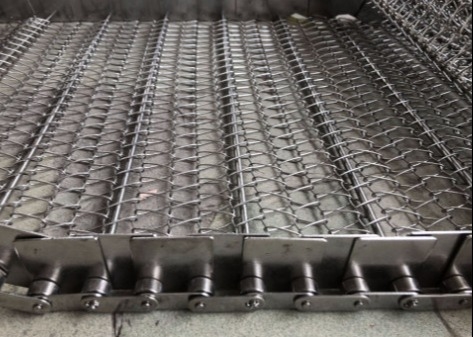 Sus 304 Mesh Conveyor Belt Pineapple Washing à chaînes de la CE