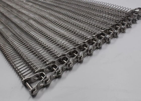 Tissez la chaîne Mesh Conveyor Belt Blanching Vegetables de l'acier inoxydable 201