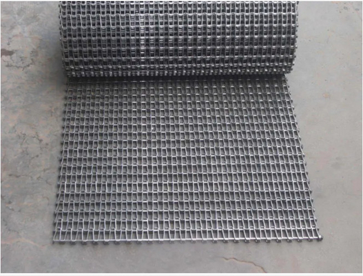 Fil plat Mesh Belt Anti Corrosion de convoyeur d'acier inoxydable d'OEM