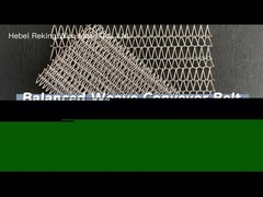 Ceinture en maille en spirale à tissage équilibré