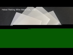 ceinture à mailles en polyester, simple tissage à trous carrés